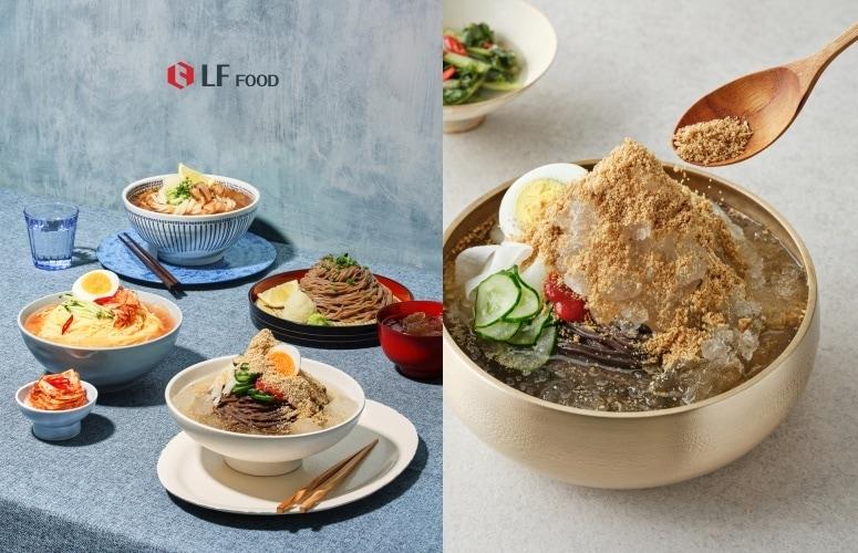 본문 이미지 - 한반12 살얼음동동 깨폭탄 냉면(LF푸드 제공)