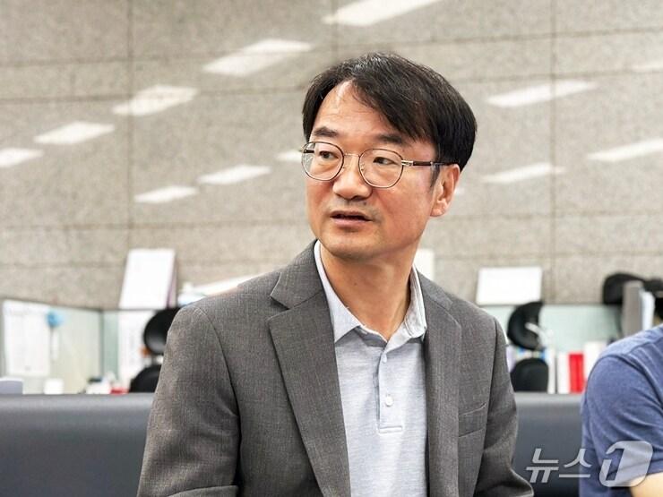본문 이미지 - 정연우 지식재산처 차장이 29일 정부대전청사 기자실에서 백브리핑을 하고 있다. /뉴스1