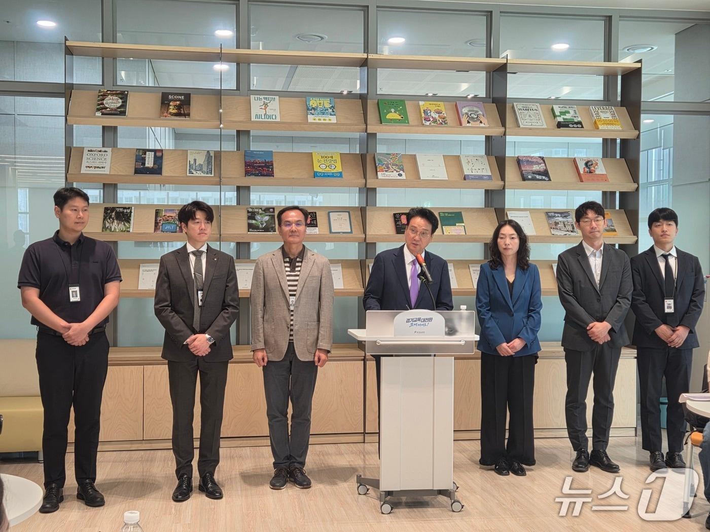 본문 이미지 - 안민석 경기도교육감. 2026.7.29/뉴스1 ⓒ News1 배수아 기자