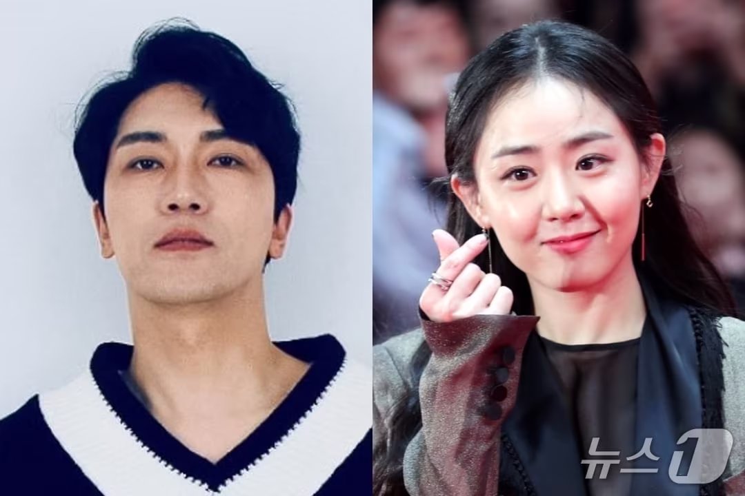 본문 이미지 - 배우 정평(왼쪽)과 문근영이 부부가 됐다. /뉴스1