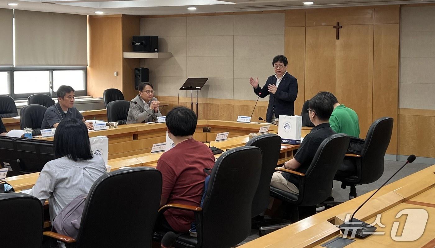 본문 이미지 - 명지대 재외한국학교 교사자문위원회.(명지대 제공)