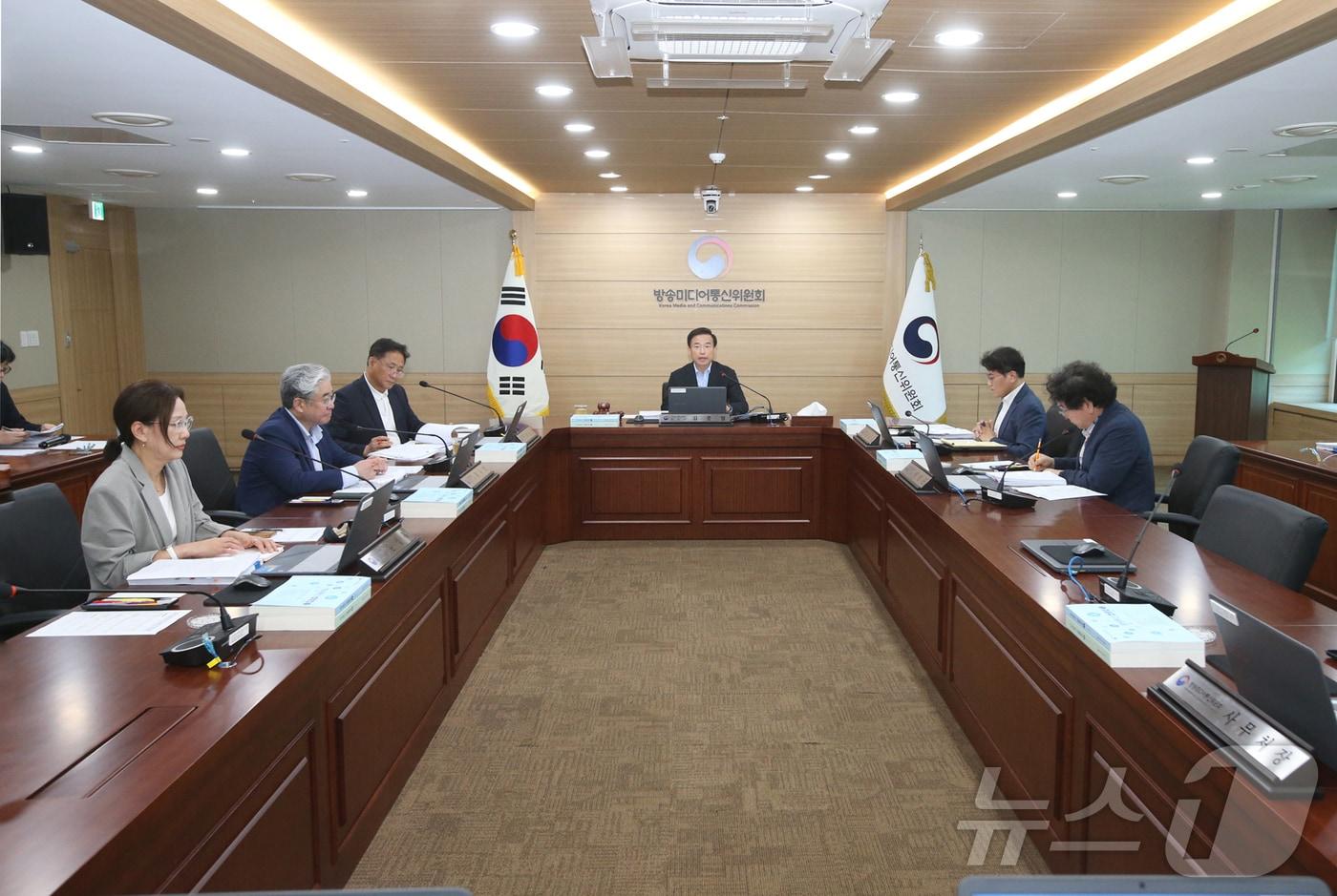 본문 이미지 - 김종철 방송미디어통신위원장 (방미통위 제공)