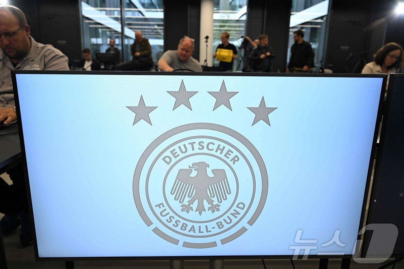 본문 이미지 - 독일축구협회(DFB) 로고. 2023.09.22 ⓒ AFP=뉴스1