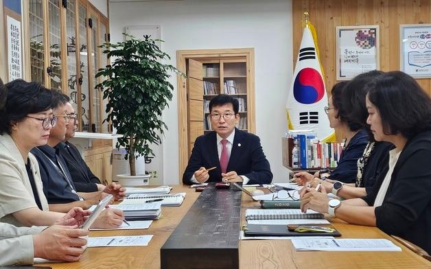 본문 이미지 - 충북교육청 기획회의 ⓒ 뉴스1