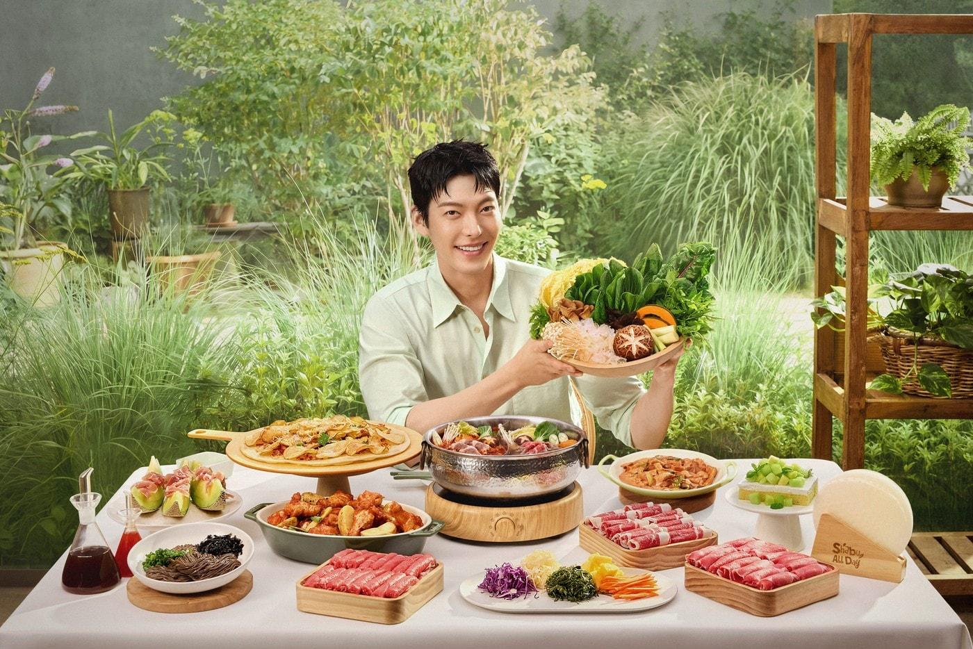 본문 이미지 - 샤브올데이 모델 김우빈.(샤브올데이 제공)