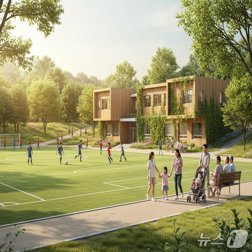 본문 이미지 - 서울시교육청 3·3·3 학교뜰 프로젝트 추진 예시.(서울시교육청 제공)