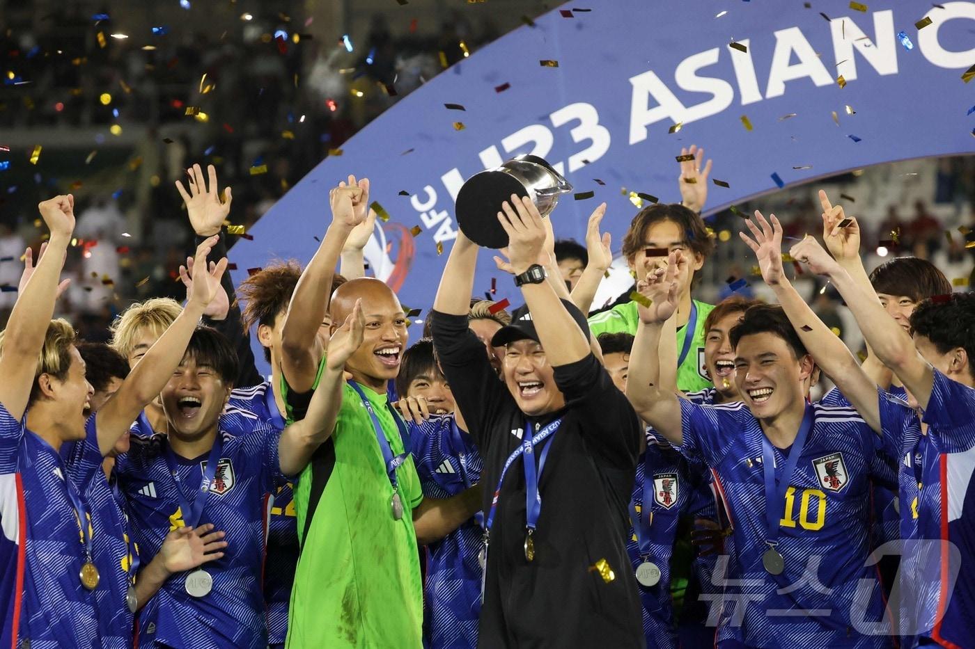 본문 이미지 - 일본은 2026 AFC U23 아시안컵 우승을 차지했다. ⓒ AFP=뉴스1