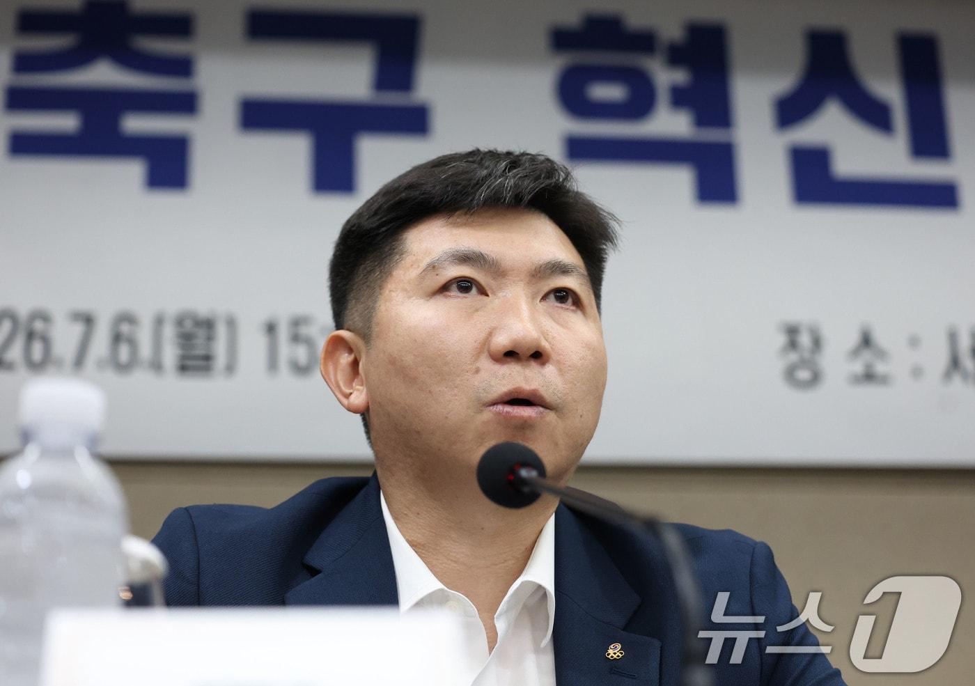 본문 이미지 - 유승민 대한체육회장 ⓒ 뉴스1 안은나 기자