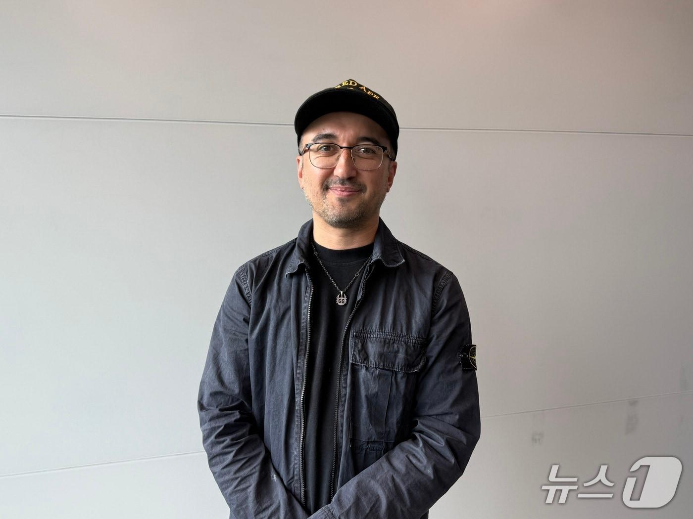 본문 이미지 - 지난달 30일 뉴스1과 인터뷰를 진행한 마이클 피기 유가랩스 최고경영자(CEO). ⓒ 뉴스1 황지현 기자.