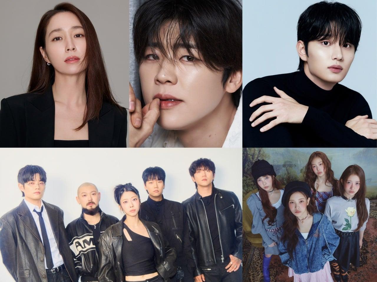 본문 이미지 - 머니투데이방송(MTN) 주최 '2026 방송광고 페스티벌'에서 특별상인 CF 모델 수상자들. (MTN 제공)