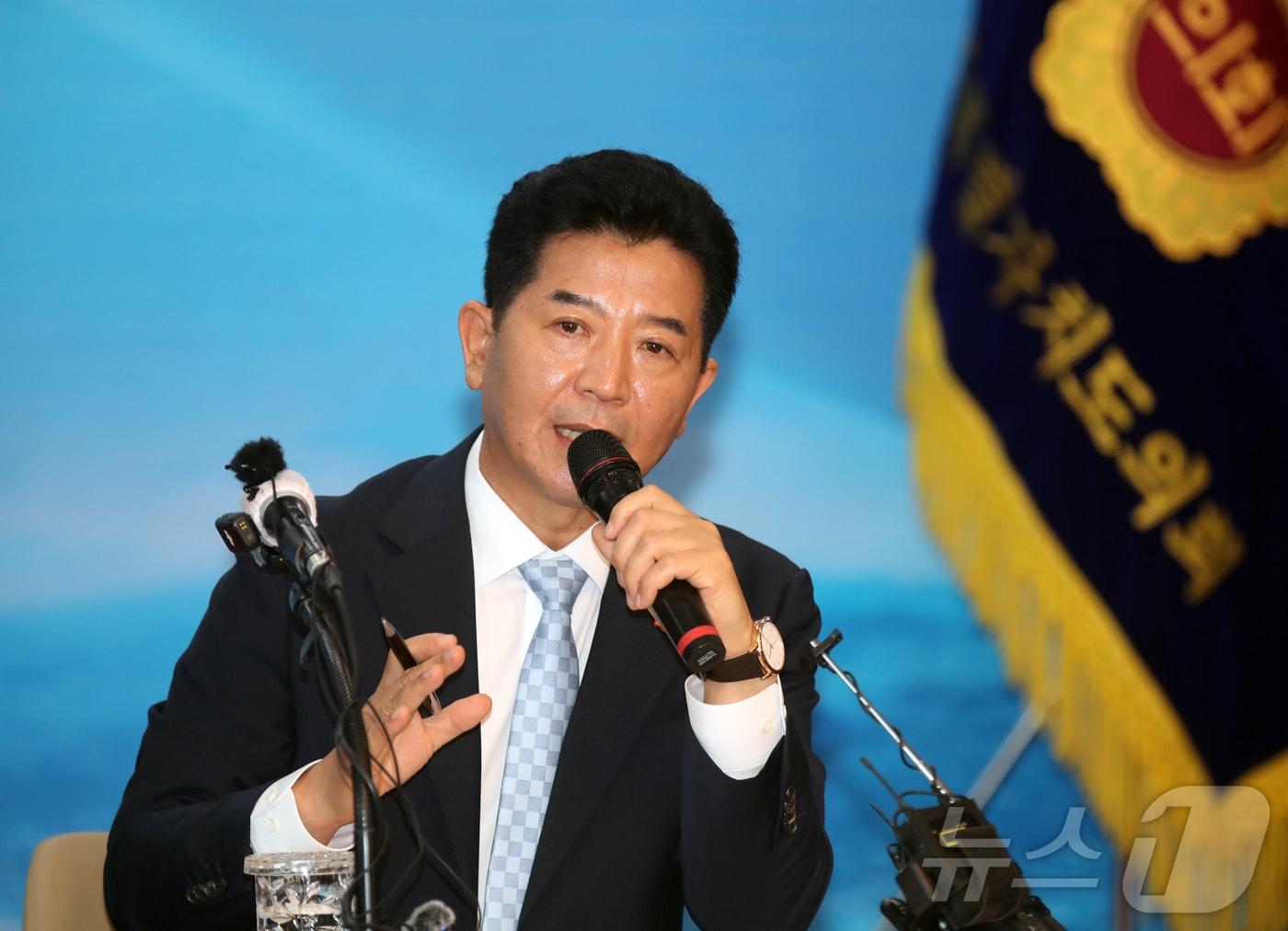 본문 이미지 - 송영훈 제주특별자치도의회 의장. (제주특별자치도의회 제공. 재판매 및 DB 금지)