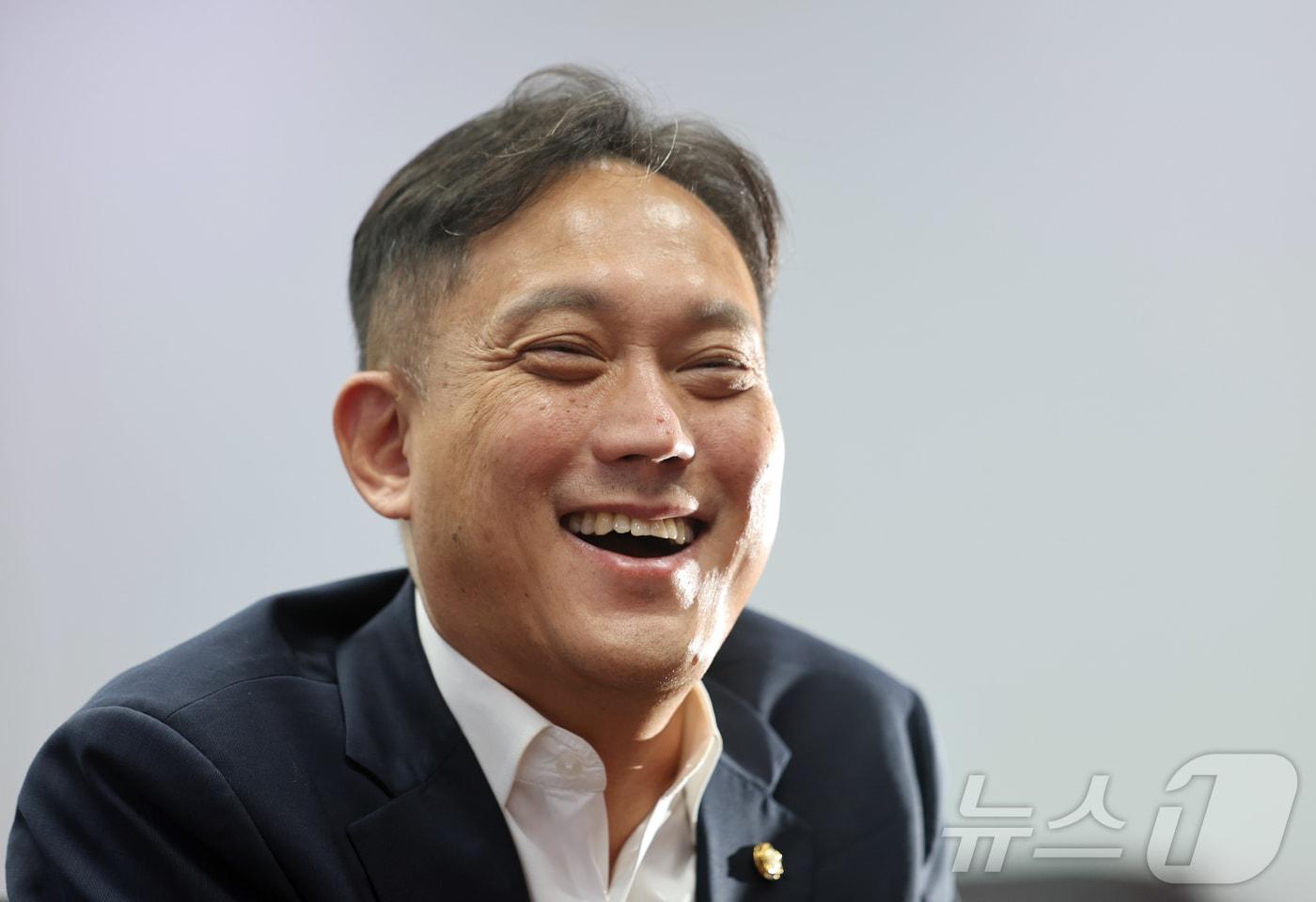 본문 이미지 - 김태규 국민의힘 의원이 7일 오후 서울 여의도 국회 의원회관에서 뉴스1과 인터뷰를 하고 있다. ⓒ 뉴스1 황기선 기자