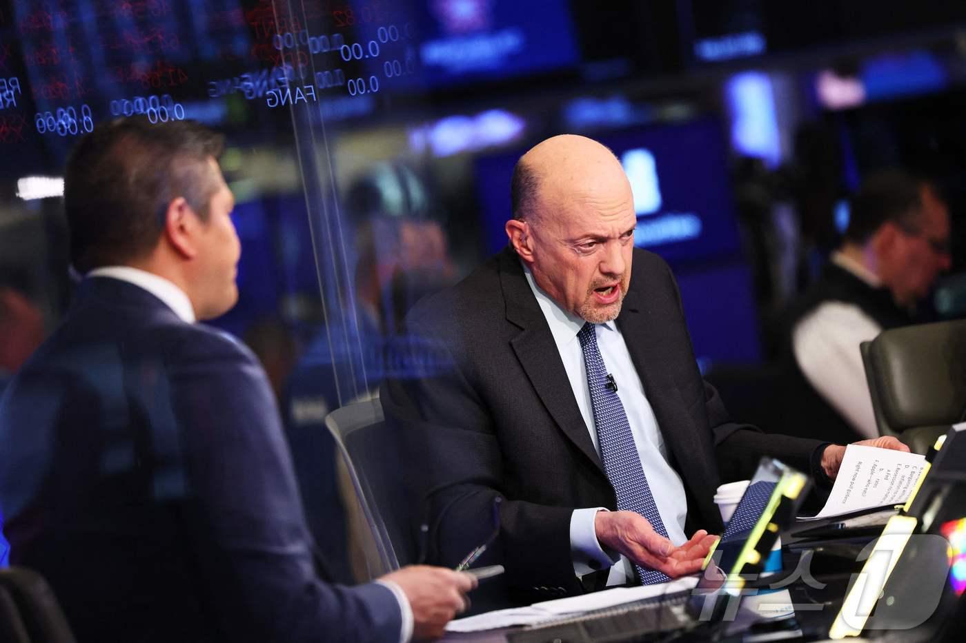 본문 이미지 - 짐 크레이머 CNBC 방송 앵커 ⓒ AFP=뉴스1