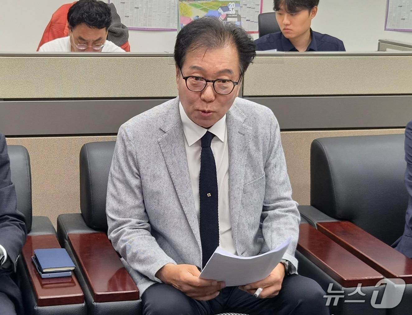 본문 이미지 - 황재훈 시민특별시 청주시장직 인수위원장. 2026.7.8/뉴스1