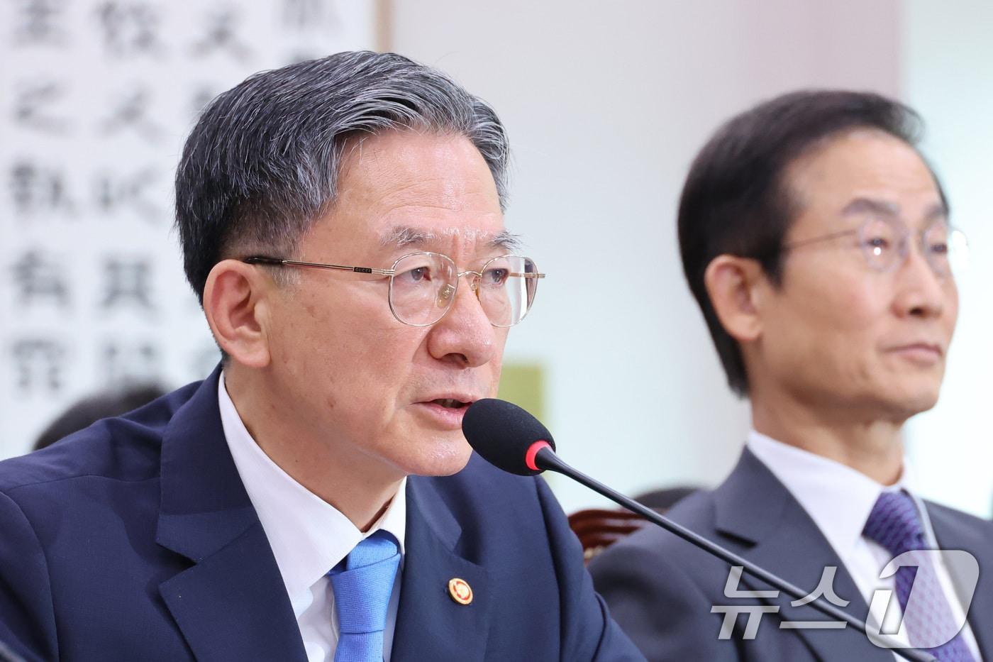 본문 이미지 - 정성호 법무부 장관. 2026.7.8 ⓒ 뉴스1 신웅수 기자