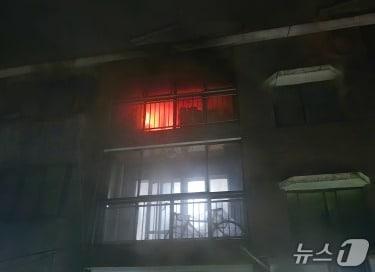 본문 이미지 - 서울 은평구 갈현동 빌라 화재(서울 은평소방서 제공)/뉴스1
