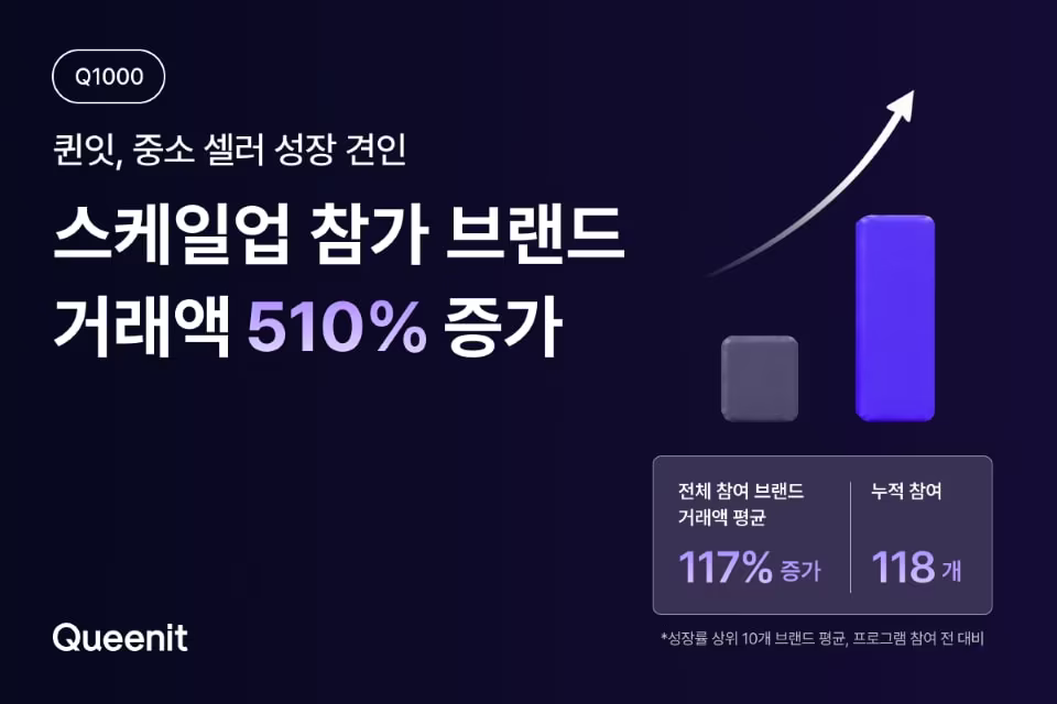 본문 이미지 - 퀸잇 스케일업 프로그램 ‘Q1000’(퀸잇 제공)