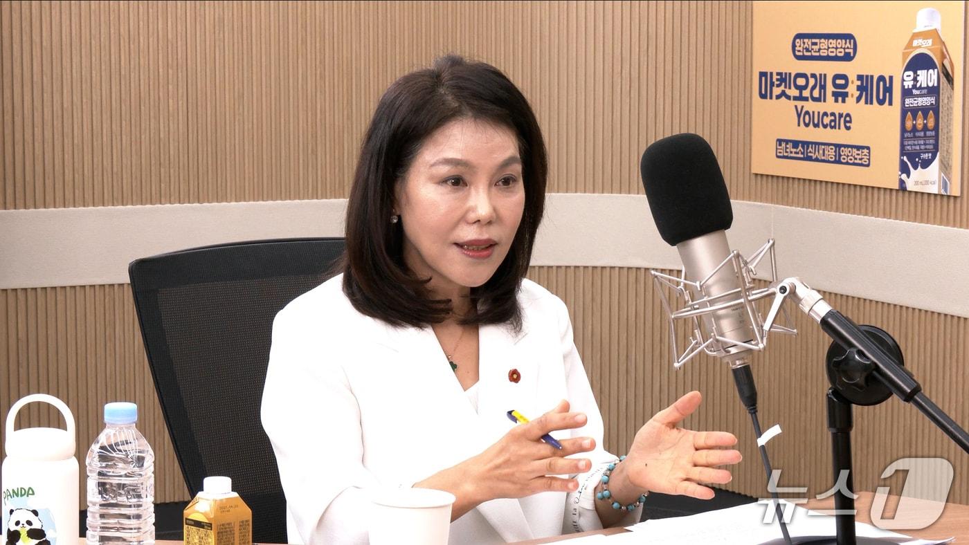본문 이미지 - 뉴스1TV '팩트앤뷰'에 출연한 임혜자 K-정책금융연구소 수석부소장. 2026.8.11./뉴스1