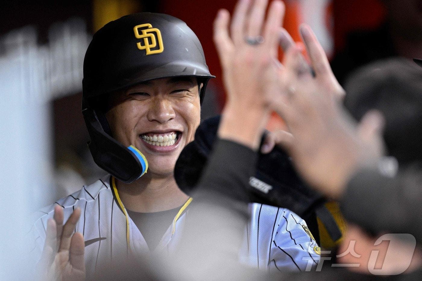 본문 이미지 - 샌디에이고 파드리스 송성문(30). ⓒ AFP=뉴스1