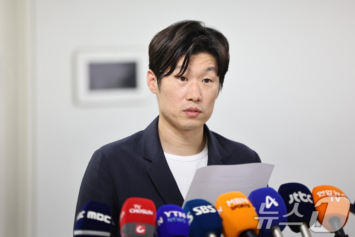 본문 이미지 - 박지성 K축구혁신위원장ⓒ 뉴스1 김도우 기자