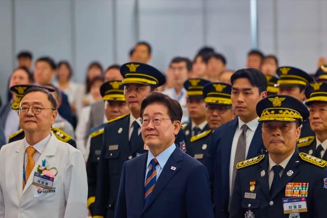 본문 이미지 - 국립소방병원의 뜻깊은 출발을 함께 기념 행사(소방청 제공)