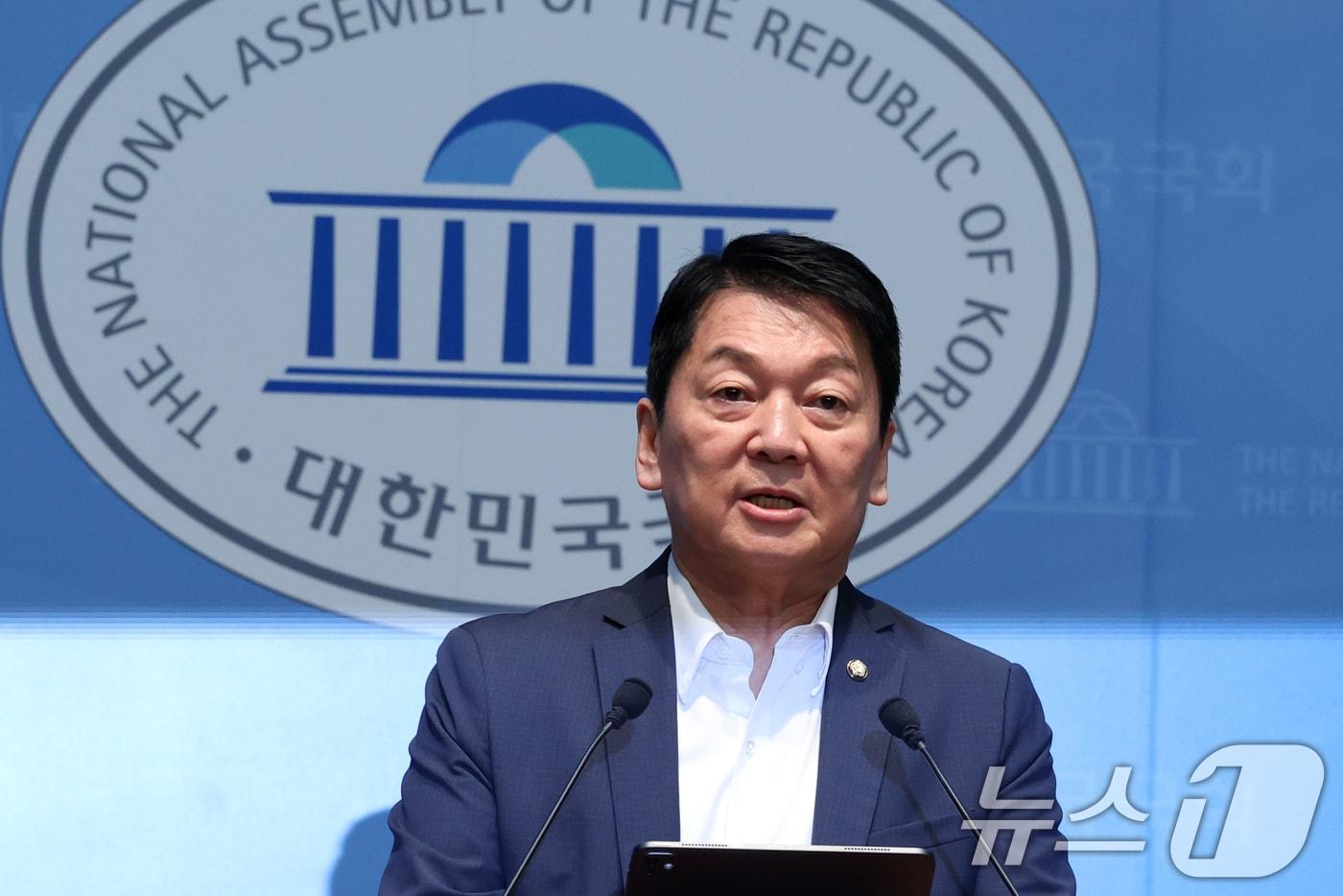 본문 이미지 - 안철수 국민의힘 의원. 2026.8.12 ⓒ 뉴스1 황기선 기자