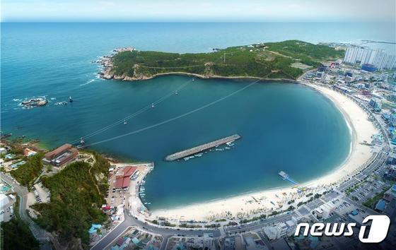 본문 이미지 - 울산 대왕암공원 해상케이블카 구상도.(울산시 제공. 재판매 및 DB금지)