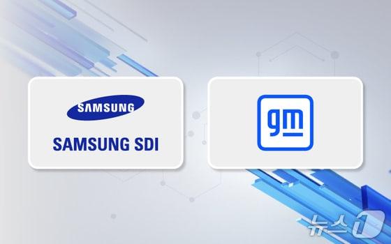 본문 이미지 - 삼성SDI, 제너럴모터스(GM) CI(삼성SDI 제공)