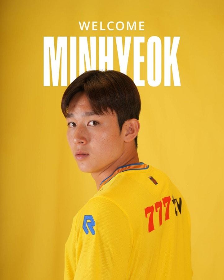 본문 이미지 - 양민혁이 KVC 베스테를로로 임대 이적했다. (KVC 베스테를로 SNS 캡처)