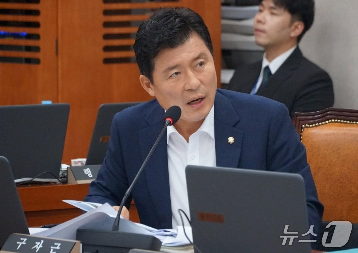 본문 이미지 - 구자근 의원이 산업통상부 업무보고에서 질의를 하고 있다.(구자근 의원실 제공. 재판매 및 DB금지)/뉴스1