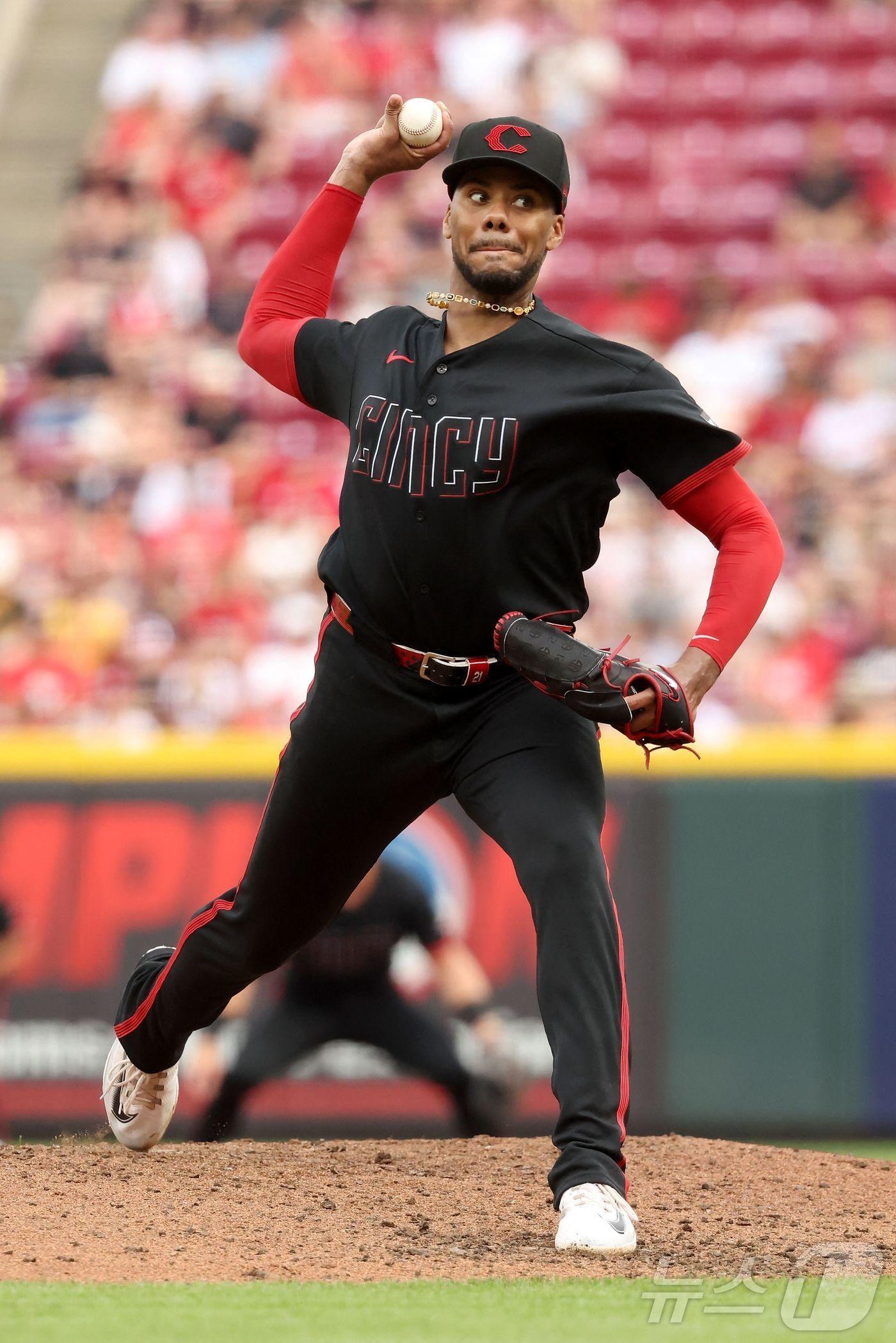 본문 이미지 - MLB 신시내티 헌터 그린. ⓒ AFP=뉴스1