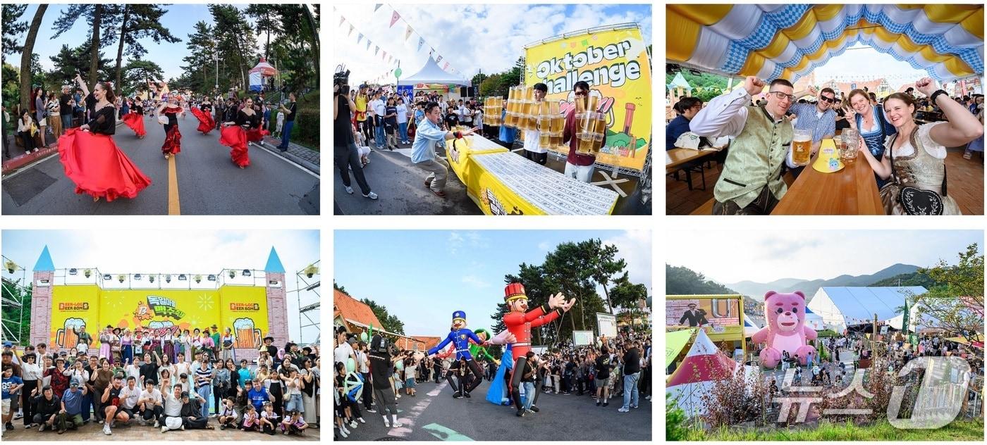 본문 이미지 - 남해군 독일마을 맥주축제 장면(남해군 제공. 재판매 및 DB금지).