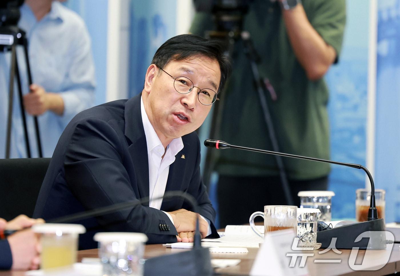 본문 이미지 - 위성곤 제주도지사. 2026.8.14 ⓒ 뉴스1 이호윤 기자