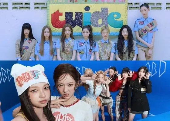 본문 이미지 - 튜이드(위쪽), 아워벌스데이/ 사진제공=ABD, 이닛엔터테인먼트