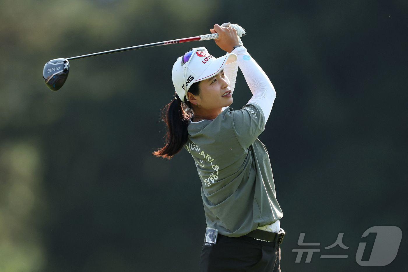 본문 이미지 - LPGA 포틀랜드 클래식에 출전한 최혜진 ⓒ AFP=뉴스1