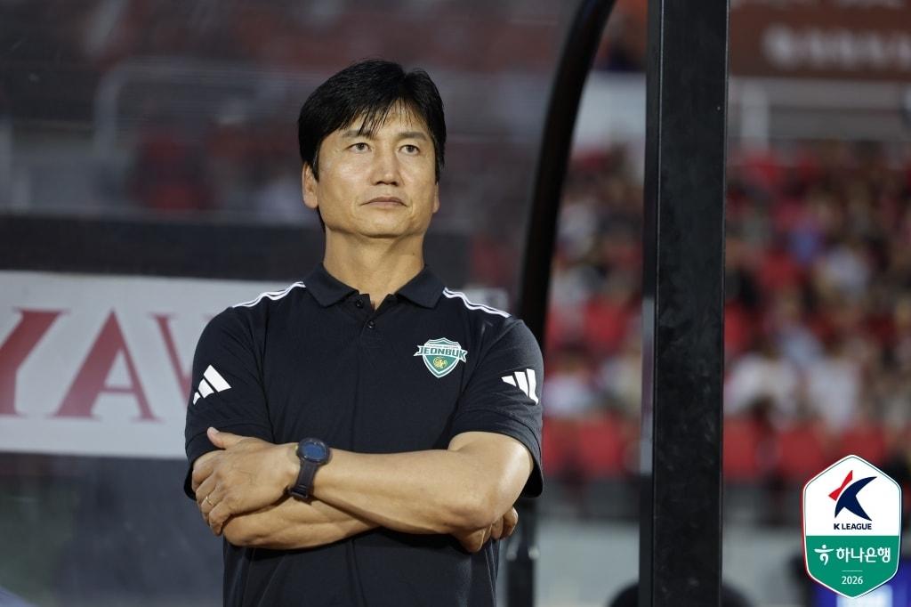 본문 이미지 - 정정용 전북 현대 감독. (한국프로축구연맹 제공)