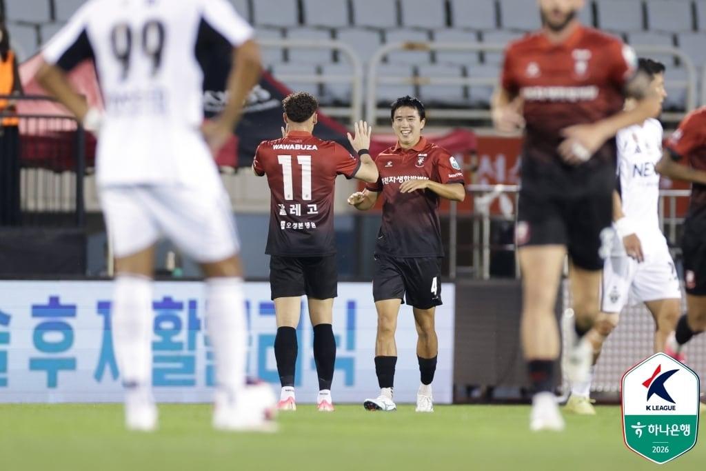 본문 이미지 - 부천FC 신예 미드필더 성예건. (한국프로축구연맹 제공)