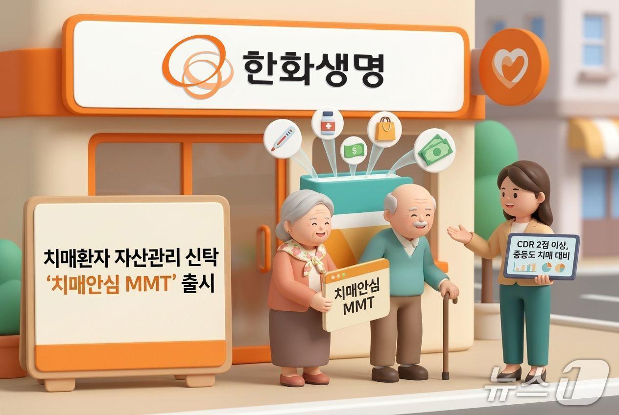 본문 이미지 - 한화생명, 치매환자 자산관리 신탁 '치매안심 MMT' 출시/사진제공=한화생명
