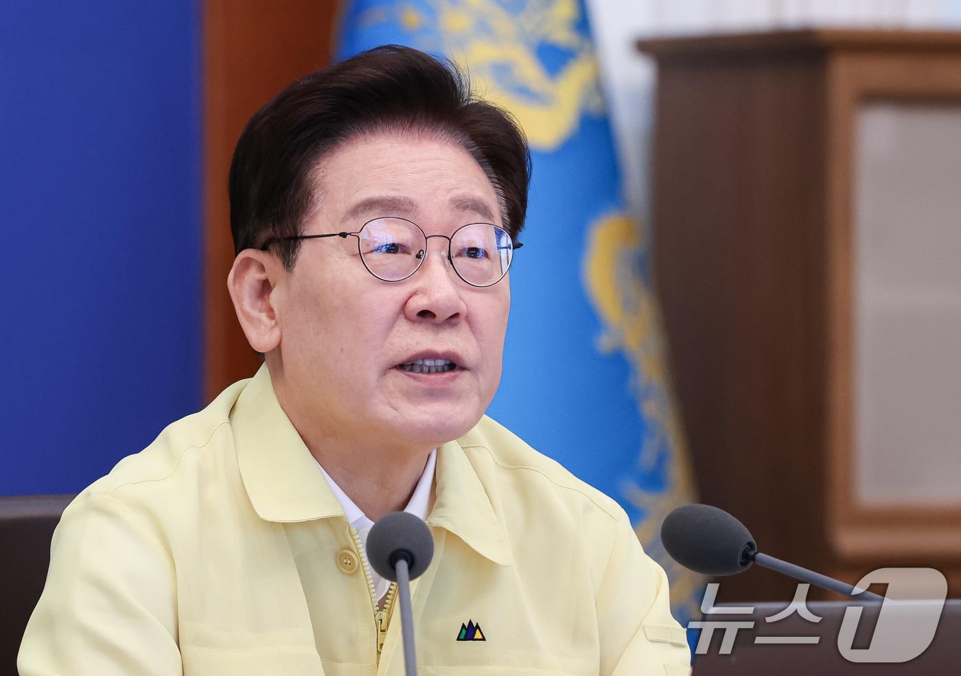 본문 이미지 - 이재명 대통령이 18일 청와대에서 열린 제1회 을지국무회의에서 발언을 하고 있다. 2026.8.18 ⓒ 뉴스1 허경 기자