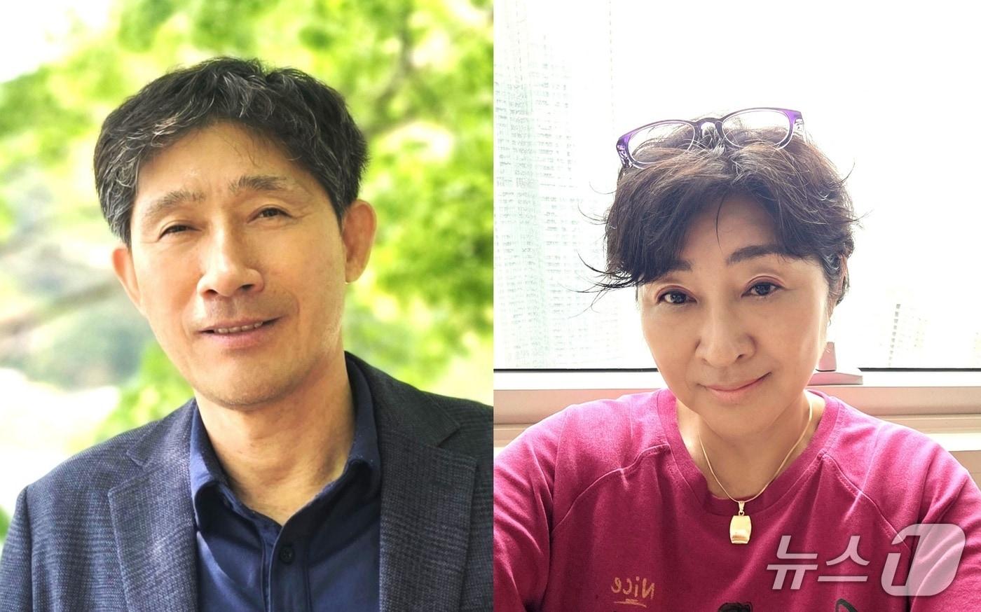 본문 이미지 - 곤충학자인 김종선 박사(왼쪽)와 김청미 시인.(작가 제공. 재판매 및 DB금지)