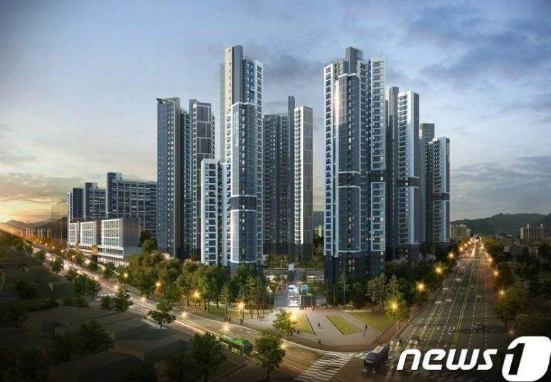 본문 이미지 - 송파 시그니처 롯데캐슬.(롯데건설 제공)뉴스1ⓒ news1