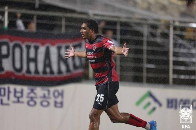 본문 이미지 - 프로축구 K리그1 포항스틸러스 조르지.(대한축구협회 제공)