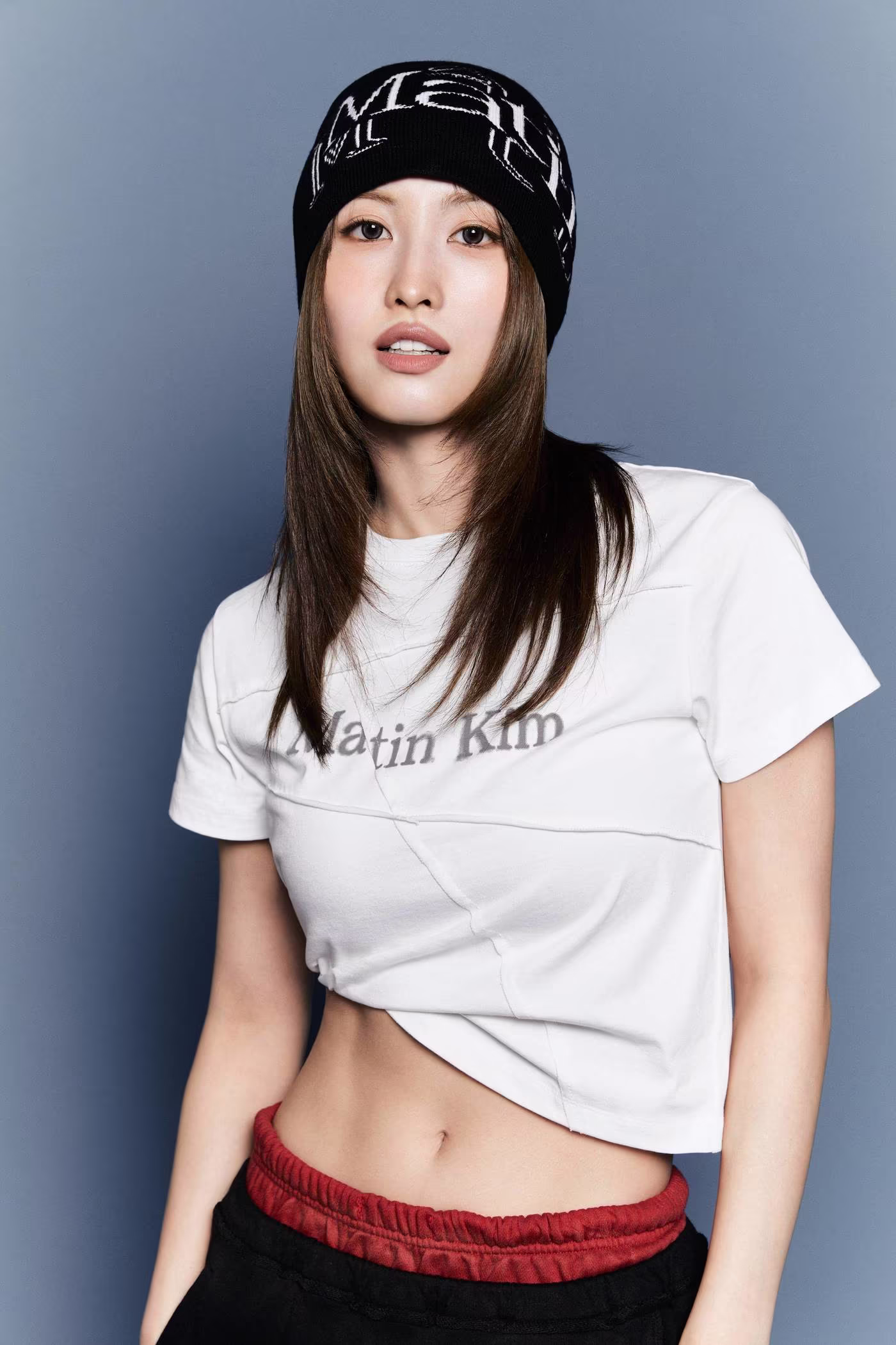 본문 이미지 - 마뗑킴이 가을 시즌 앰배서더로 트와이스 모모를 발탁했다.(마뗑킴 제공)