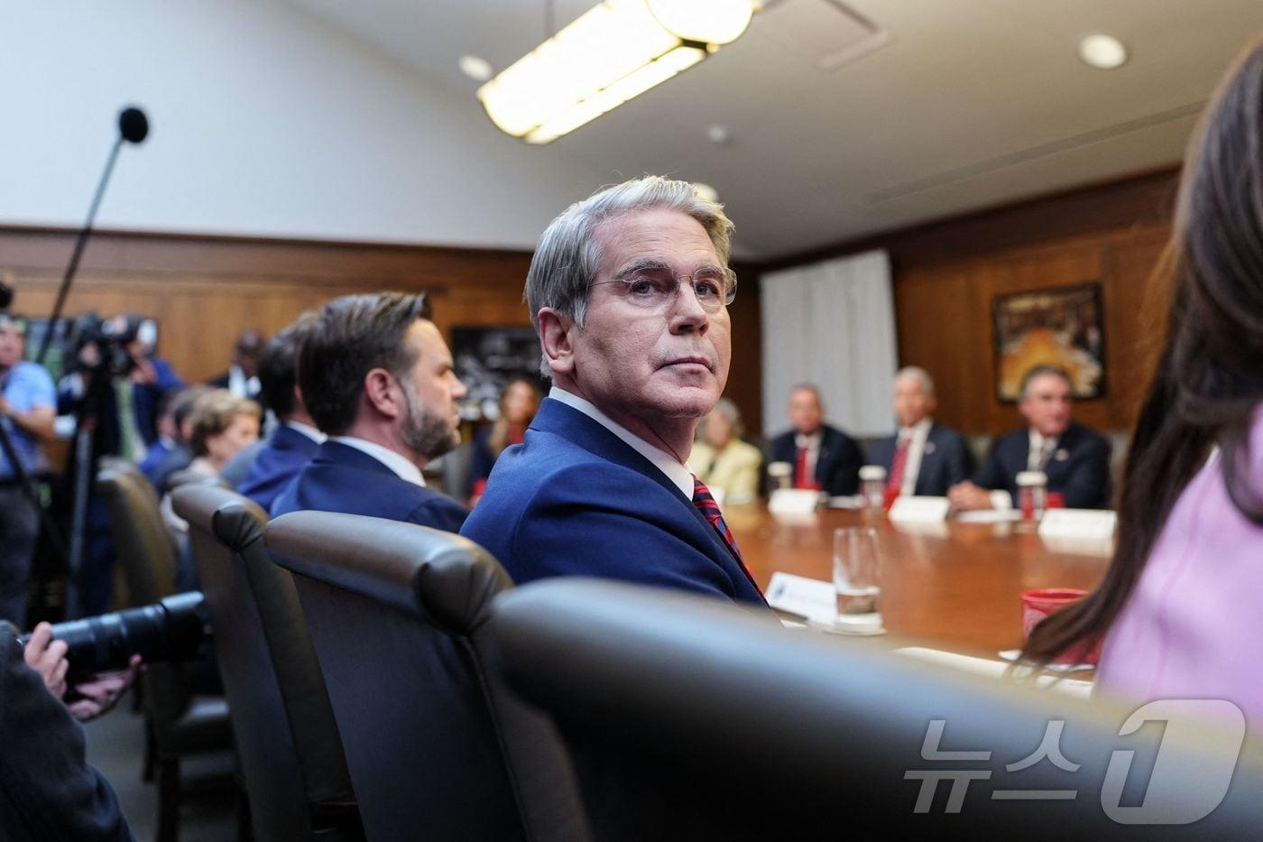 본문 이미지 -  스콧 베선트 미국 재무장관 ⓒ AFP=뉴스1