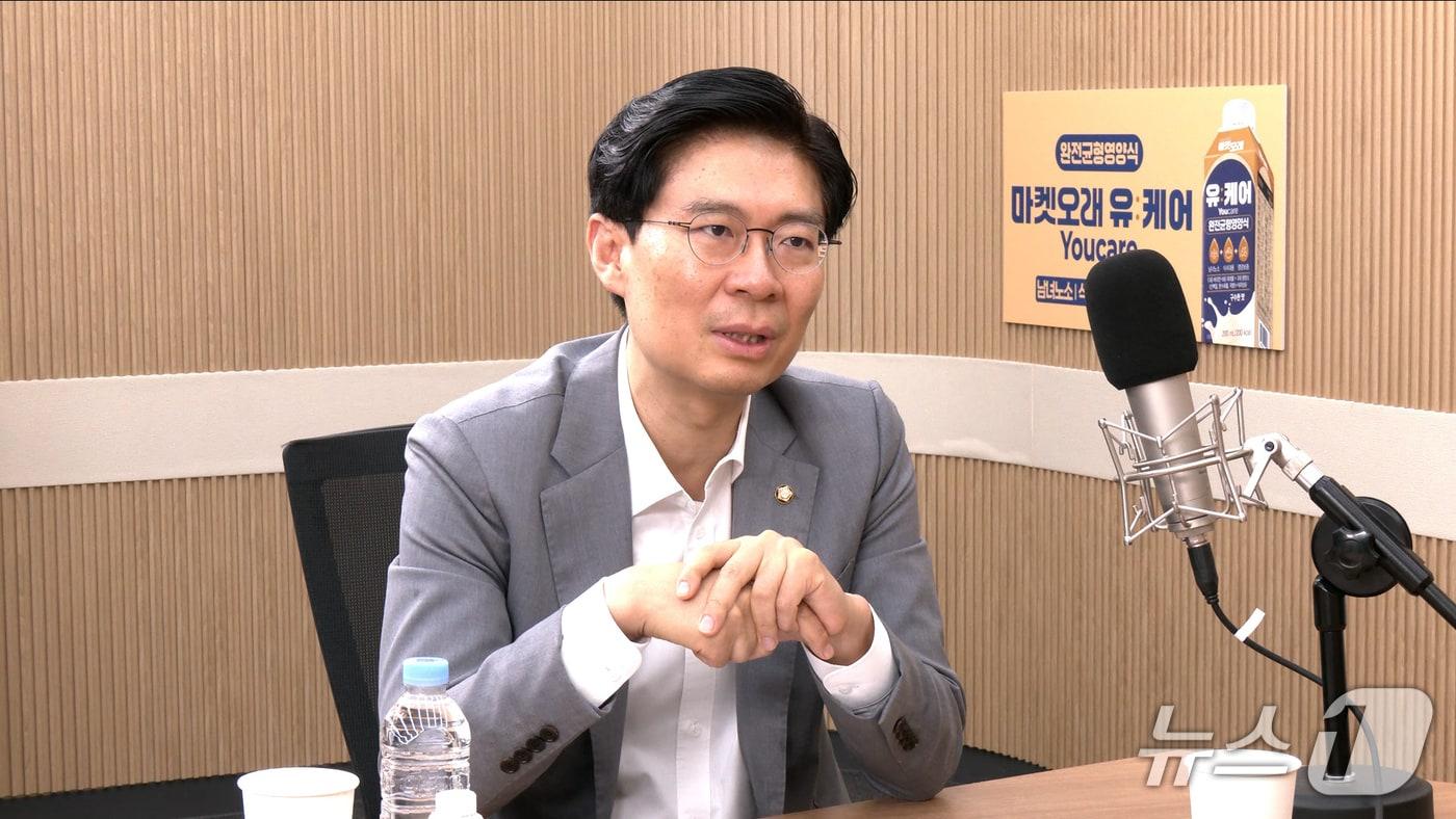 본문 이미지 - 뉴스1TV '팩트앤뷰'에 출연한 조정훈 국민의힘 의원. 2026.8.20./뉴스1