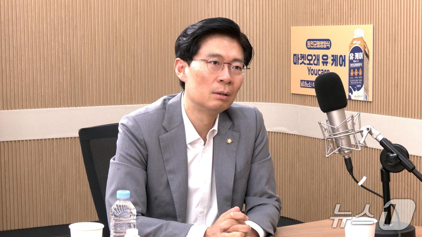 본문 이미지 - 뉴스1TV '팩트앤뷰'에 출연한 조정훈 국민의힘 의원. 2026.8.20./뉴스1