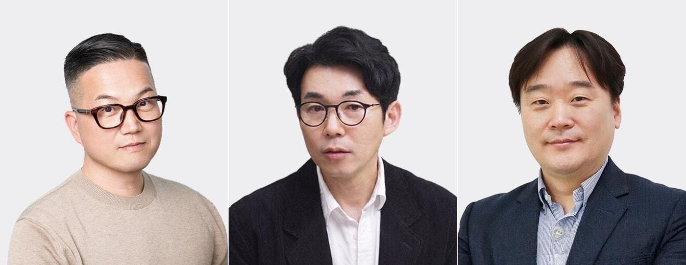 본문 이미지 - 왼쪽부터 우창호 딥엑스 상무, 박형주 딥엑스 상무, 조재홍 딥엑스 상무(딥엑스 제공)