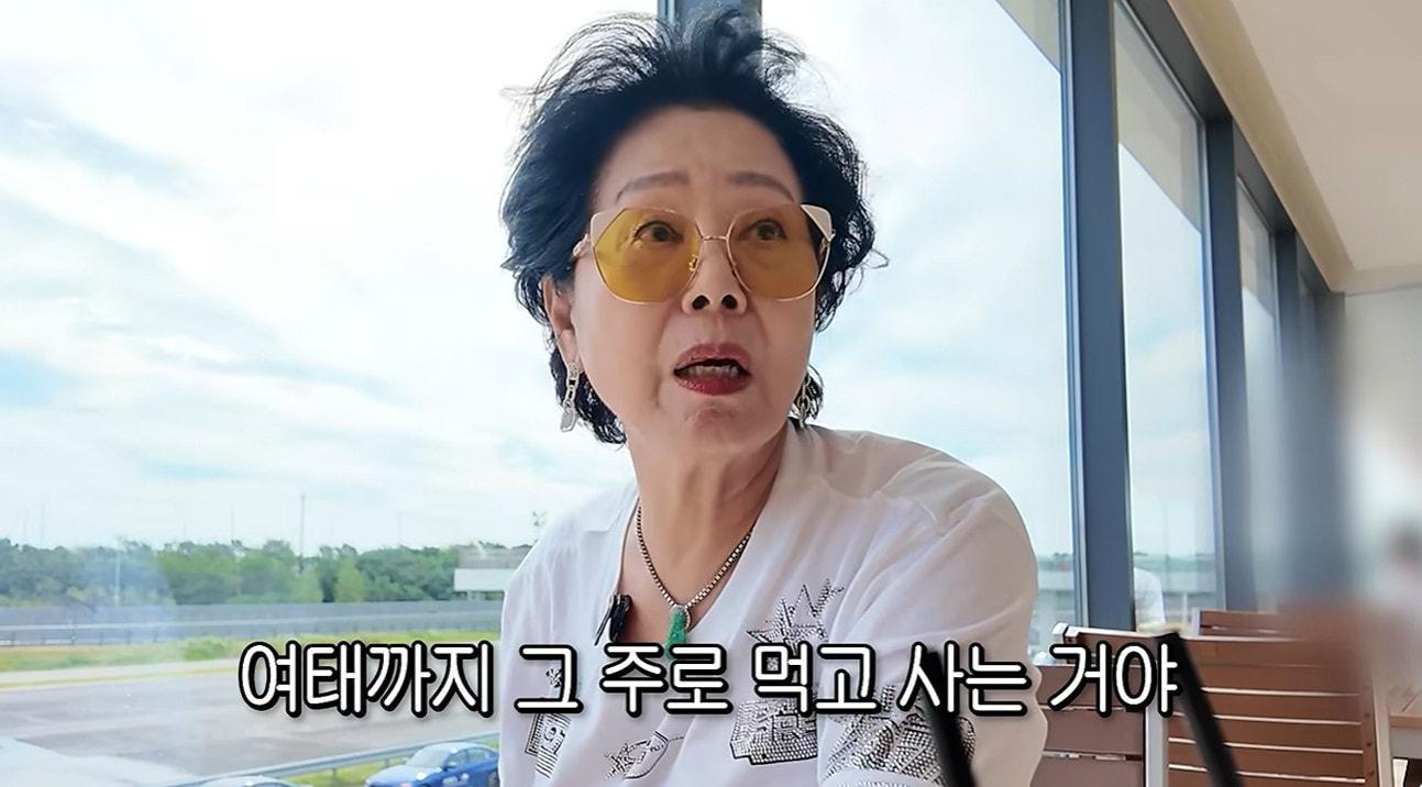 본문 이미지 - 유튜브 채널 '순풍 선우용여' 영상 캡처