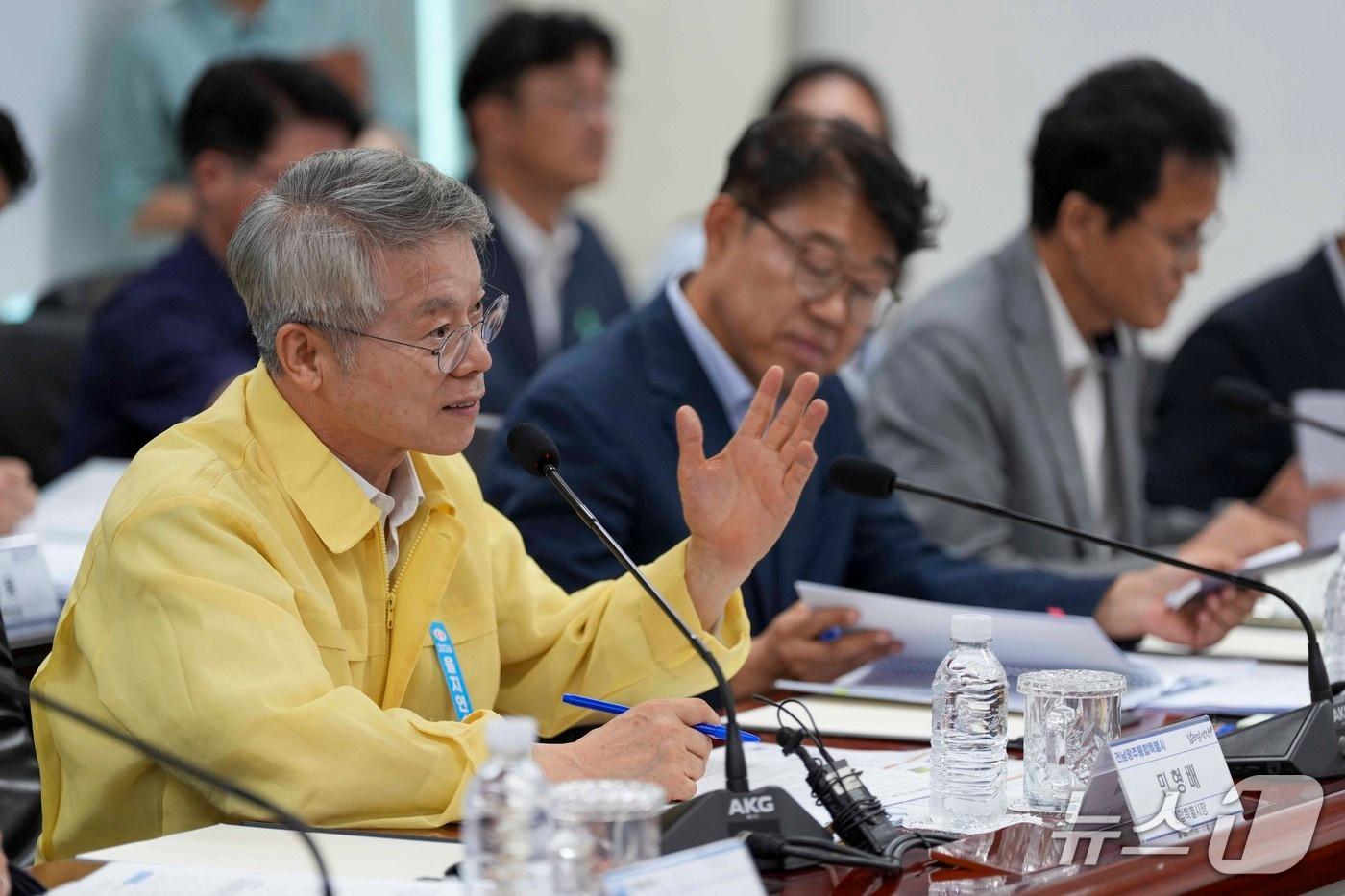 본문 이미지 - 여수 석유화학산업 재편 기업 간담회.(전남광주통합특별시 제공. 재판매 및 DB금지) 2026.8.21/뉴스1