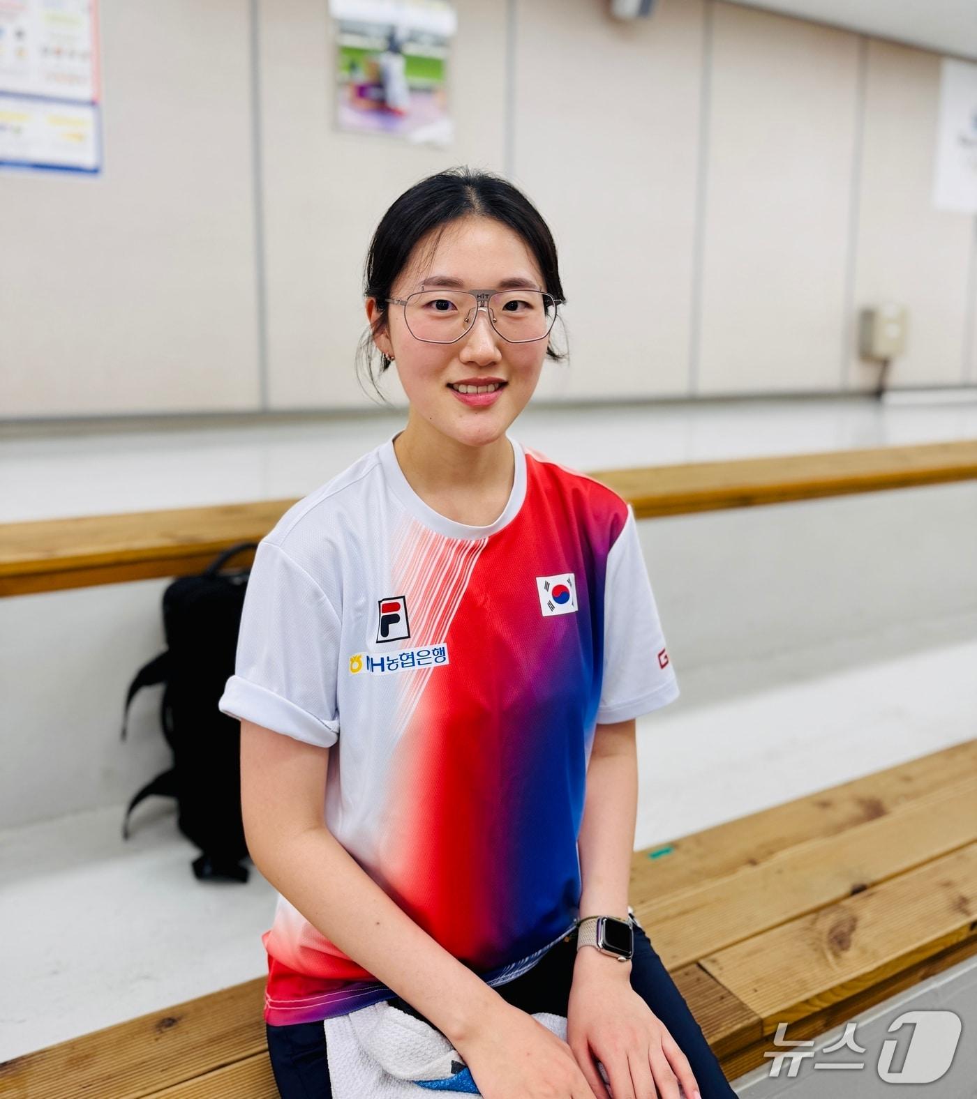 본문 이미지 - 한국 사격 국가대표 양지인.2026.8.10 ⓒ 뉴스1 서장원 기자